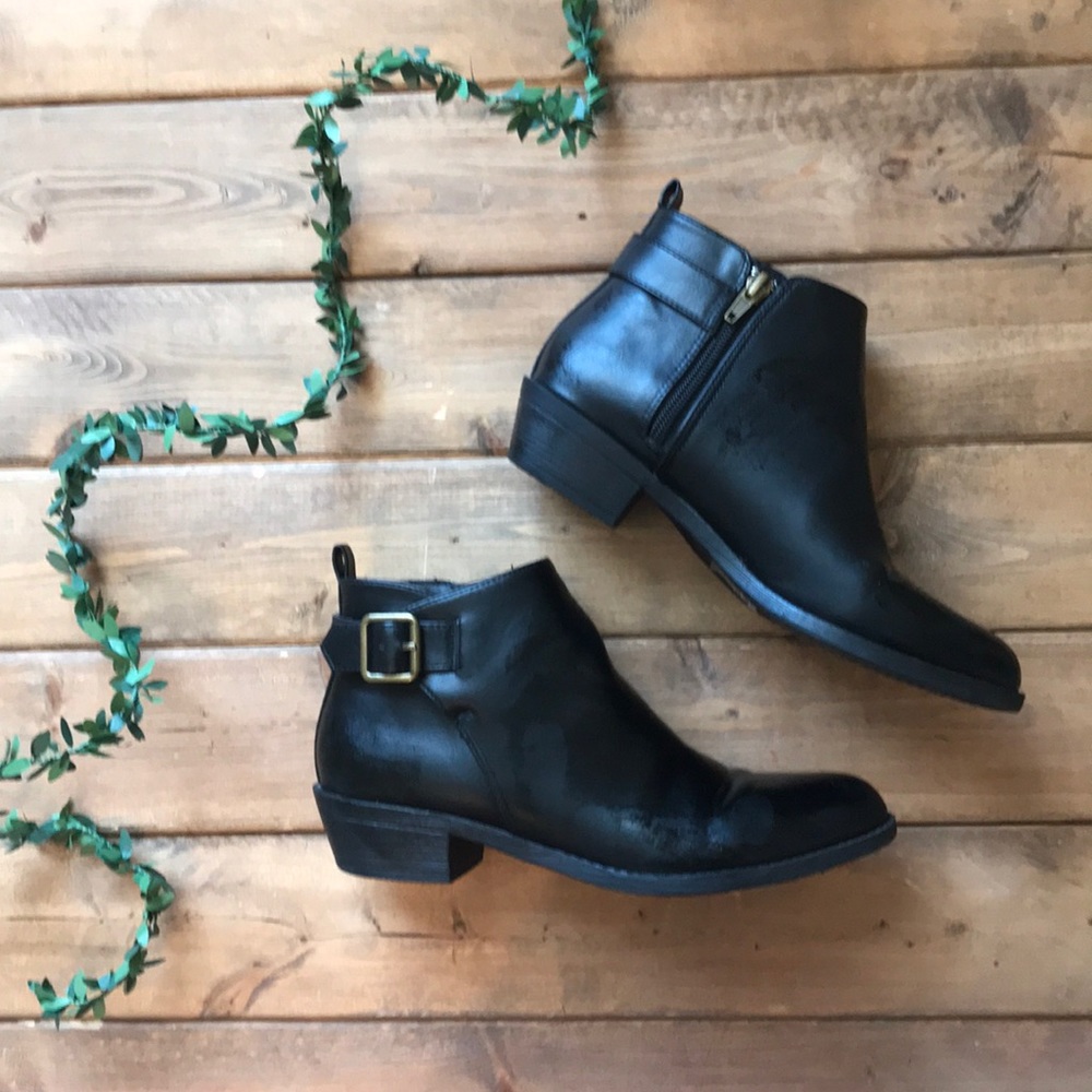 Black Ankle Boots Women’s size 7